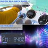 Marine Boat Stereo Receiver, Waterproof Boat Stereo Radio System, Marine Digital MP3 Player, No CD Player, 3" LCD Display, AM/FM Radio, USB Port, BT, AUX Subwoofer for Boat ATV UTV Off-Road Vehicles