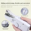 Handheld Sewing Machine,Mini Sewing Machine for Quick Stitching,Portable Sewing Machine Suitable for Home,Travel and DIY, Sewing Machine for Beginners，easy，div