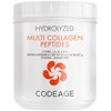 Codeage Multi Collagen Protein Powder Peptides, 2-Month Supply, Hydrolyzed, Type I, II, III, V, X Grass Fed All in One Super Bone Broth Collagen Supplement, Non-GMO, 20 Ounces