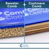 Comfy Clothiers Sweater Shaver & Cashmere Comb Combo Pack – Fabric Shaver Removes Pills, Fuzz and Lint from Garments
