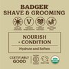 Badger, Beard Oil Organic, 1 Fl Oz