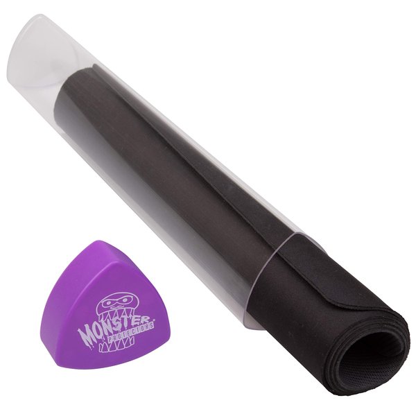 Monster TCG Gaming Prism Playmat Tube (Purple)- Won't Roll Off Surfaces- Easy in and Out Design- Store Your Card & RPG Playmats Better- for Pokemon Yugioh MTG Magic The Gathering DND Dungeons Dragons