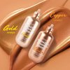 Absolute New York Bronzing Serum Drops with Vitamin C and Peptide; Radiant Hydration Delivers Natural Look (MFBS01 Gold)