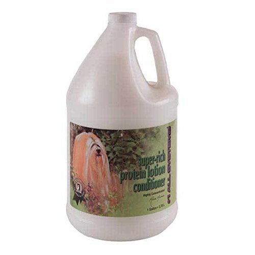 Super Rich Protein Lotion Dog Cat Grooming Conditioner Concentrate Gallon Size