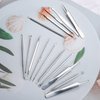 15 PCS Pimple Popper Tool Kit,Blackhead Remover Comedone Extractor Tools,Professional Pimple Comedone Extractor,Stainless Steel Skin Blemish Removal Acne Tools for Forehead Nose Face with Metal Case