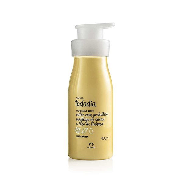Natura - Linha Todo Dia (Macadamia) - Creme Hidratante Nutritivo Para o Corpo 400 Ml - (Natura - Every Day (Macadamia) Collection - Nourishing Body Moisturizing Cream 13.52 Fl Oz)
