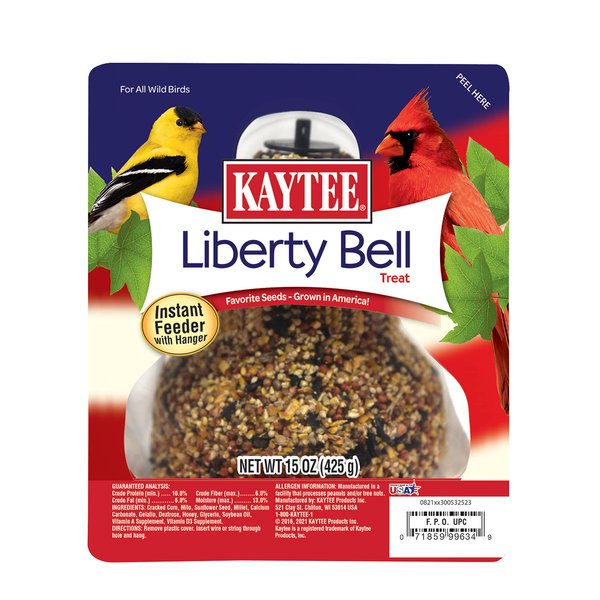 Kaytee Wild Bird Food Liberty Bell, 15 oz