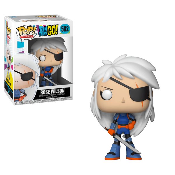 Funko Pop! TV: Teen Titans Go! -Rose Wilson Collectible Toy