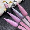 Kinjoek 3 Set Total 150 Pointed Tips Clear Nail Swatches Sticks Nail Art Supplies Practice Display Board for Nail Art Polish Color Display and Home DIY, Transparent