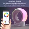 Hubble Eclipse Soother, Kids & Baby Audio Monitor, 7-Color Night Light, Speaker with Calming Music & Sleep Tracks, Baby White Noise Machine, Sleep Trainer with Wi-Fi Connectivity