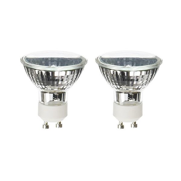 Anyray (2)-Pack for Range Hood Kitchen 50W Light Bulbs 50-Watts