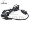 SZJELEN Right Angle DC Power Cable,D-Tap to 12V DC5.5X2.5mm Right Angle Power Cable for KiPRO LCD Monitor DSLR Rig Power V-Mount Battery (DC Straight Cable)