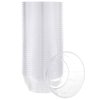 PLASTICPRO 6 oz Hard plastic Desert Bowls - Ice cream Bowls premium Quality Disposable Clear Bowl Pack of 40