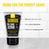 Pacific Shaving Company Bamboo Pre-Shave Scrub - Exfoliating Face Scrub & Cleanser - Daily Face Wash for Men with Aloe Vera & Willow Bark Extract - Soothes, Moisturizes & Controls Blemishes (3 Oz)