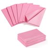 Etercycle Disposable Nail Mats - 20Pcs Fordable Nail Art Table Mats for Table Acrylic Nail Practice Sheet, 3 Ply Waterproof 13" X 18" Clean Pads Nail Art Accessories (Pink)