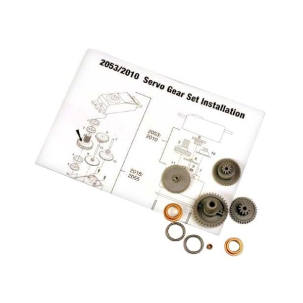 Traxxas 2053 Servo Gears for 2055 Servo