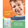 Piico Unflavored Kids Floss - No Fluoride Dual Line Dental Floss Picks - Fun Oral Care in Colorful Floss Sticks Design - Kids Flossers Avoid Tooth Decay & Gum Disease - 80 Count Dino