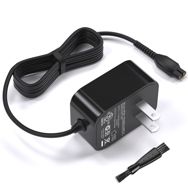 VHBW Replacement for Philips-Norelco-oneblade Charger QP2520 QP2520/90, QP2520/70, QP2520/72,4.3v Fits QP2520 (5ft, UL Listed)