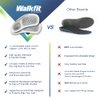 WalkFit Platinum Foot Orthotics Plantar Fasciitis Arch Support Insoles Relieve Foot Back Hip Leg and Knee Pain Improve Balance Alignment Over 25 Million Sold (Men 8-8.5 / Women 9-9.5)