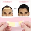 Vlasy 72 Pieces Wig Tape Double Sided Toupee Tape,Waterproof Invisible Hair Tape Lace Tape for Wigs,High Adhesive Wig Tape for Lace Front Wigs Full-cap Wigs Toupee Hair Extensions