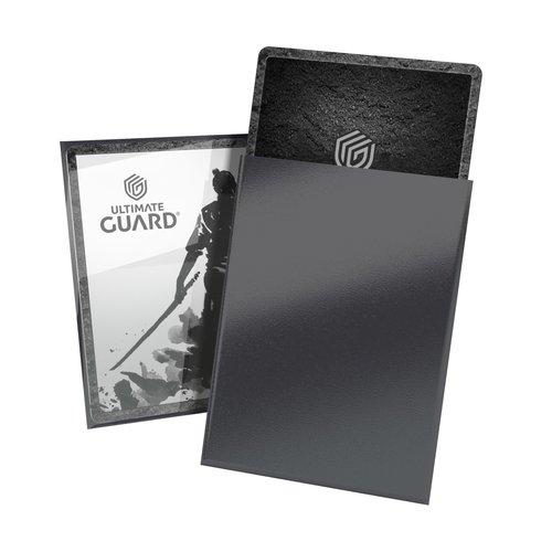 Ultimate Guard Katana Card Sleeves, 100 Standard Size TCG Sleeves, 66 x 91mm, Obsidian Shard Back, Tournament Sleeves, No PVC & Acid-Free, High Clarity