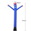 20ft Advertising Inflatable Tube Men(No Blower) Giant Waving Arm Fly Puppet Christmas Decorative Signs for Business Store Party