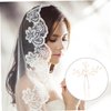 Beavorty 4 Pcs Hairpin Pearl Hair Wedding Hair Barrette Hair Barrettes for Women Wedding Hair Pin Crystal Hair Pins Bridesmaid Hair Accessories Bride Hair Pins Miss Flowers Alloy Freshwater