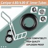 4.80/4.00-8" Tire Inner Tubes by Cenipar For Heavy Duty Cart,Like Hand Trucks, Garden Carts,Mowers And More, Pack of 2