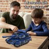 WULOBOOI WW2 Army 2A7 Tank Toys Building Blocks Set, Adult Collectible Tanks Model to Display, 352 Pieces Educational Construction Toys Gifts for Military Fans Boys Kids 8 9 10+