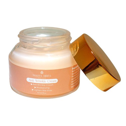 Maria Aires Skincare Day and Night Anti-Wrinkle Cream for Face - Daily Anti-Aging Moisturizer with Peptide Lipid Complex and Hydrating Almond Oil - Soothes Dry and Sensitive Skin - For Women and Men