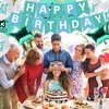 13th Birthday Decorations for Girls, Teal Glitter Official Teenager Birthday Cake Topper and sash, Happy Birthday Banner, Silver 13th Birthday Crown, NO.13 Birthday Foil Balloons, Latex Balloons