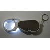 SE Dual 3x and 14x Illuminated Folding Magnifier - MB6115-3X