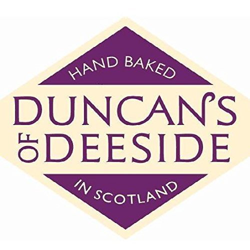 Duncan's of Deeside Scotland Hand Baked Butter Shortbread Cookie Box 7oz (Raspberry & White Chocolate)