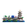 Kadablk Architecture Chinese Style of Suzhou Garden,Hangzhou's West Lake with Iconic pagodas and Stone Bridges Mini Bricks, Asian Style Micro Building Blocks Set,950 PCS for Adults and Kids
