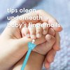 oogiebear: Baby Nose Cleaner & Ear Wax Removal Tool - Safe Booger & Earwax Removal for Newborns, Infants, Toddlers - Dual-Ended - Essential Baby Stuff, Diaper Bag, Raspberry & Seafoam with case