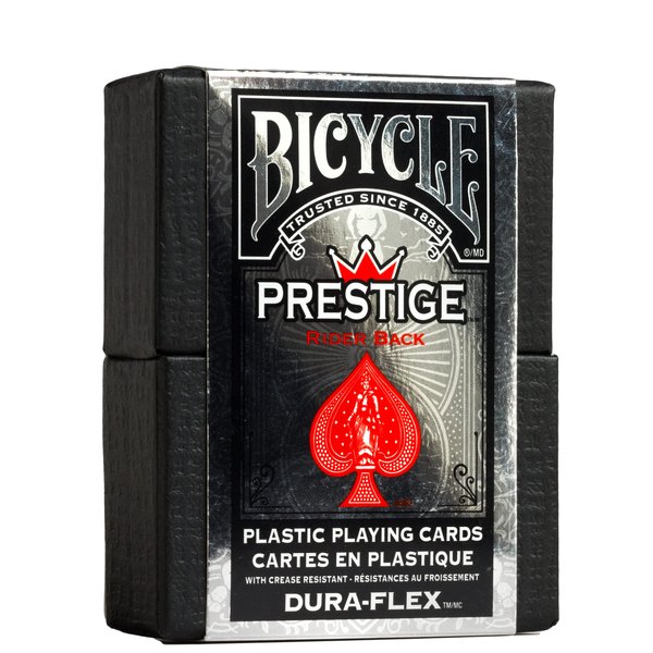 Bicycle Prestige Plastic Playing Cards (Colors May Vary)