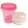Tupperware Midget Smidgets 2 Ounce and 1 oz Sheer Pink and Blush Pink