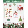 Gersoniel 18 Sheets Holiday Stickers Seasonal Stickers Scrapbooking Calendar Stickers Assorted Monthly Planner Stickers for Kids Classroom Back to School Easter Thanksgiving Birthday Party Supplies