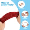 PATIKIL 30cm/11.8" Pipe Cleaners Chenille Stem, 100Pcs Glitters Fuzzy Sticks Pipe Cleaner Craft Supplies for DIY Art Creative Decoration Projects, White