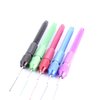 Exceart 20Pcs Tattoo Pen Holder For Skin Marking Pen Skin Surfer Stencil Pen Holder (Green Pen Holder Purple Pen Refill)