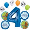 Anagram Scoooby Dooby Doo 4th Birthday Party Supplies 11 pc Balloon Bouquet Decorations