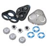 Replacement SH60 Complete Head Assembly for Philips Norelco Mens Cordless Wet Dry Electric Shaver SH50 5000 S6011 S6550 S6840 S6580 S6670
