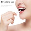 150 Count Individually Packaged Dental Floss,Floss Singles Bag,Dental Picks Disposable,Travel Dental Floss,Floss Sticks,Easy to Carry Dental Flossers(Packaged Individually)