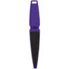 ForPro Professional Collection Pedicure Paddle Foot File, Disposable Foot Files for Heels, 120/180 Grit, Purple, 10” L, Pack of 12