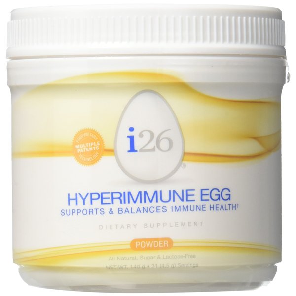 IgY Nutrition i26 Hyperimmune Egg 140 grams Pwdr