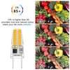 G8 LED Bulb 3W, 20W-25W Halogen Equivalent, Dimmable, T4 JCD Type Bi-Pin G8 Base, Warm White 3000K, AC 120V G8 Bulbs for Puck Light, Under Cabinet Light, Under Counter Kitchen Lighting (6 Pack)