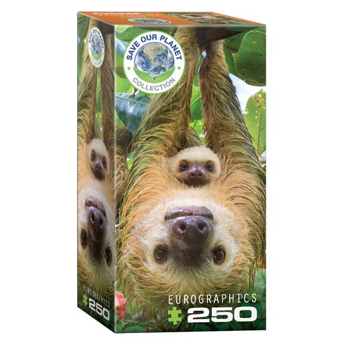 EuroGraphics Sloths 250-Piece Puzzle