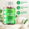 Vitamatic Irish Sea Moss Gummies - 3000 mg - 60 Vegan Gummies - Made with Bladderwrack & Burdock Root - Seamoss Supplement for Thyroid, Energy, Immune Support (60 Gummies (Pack of 2))