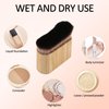 Orybot Self Tan Brush-Kabuki Brush for Body，Sunscreen Brush，Blusher, Shadow, Powder,Bronzer and FoundationBrush，Makeup Brushes for Face and Body（Bamboo）