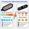 Digital Display Controller for Heated Eye Mask – Adjustable Heat & Time Settings for Eye Heating Pad, Warm Eye Compress, and Eye Heating pad for Dry Eyes